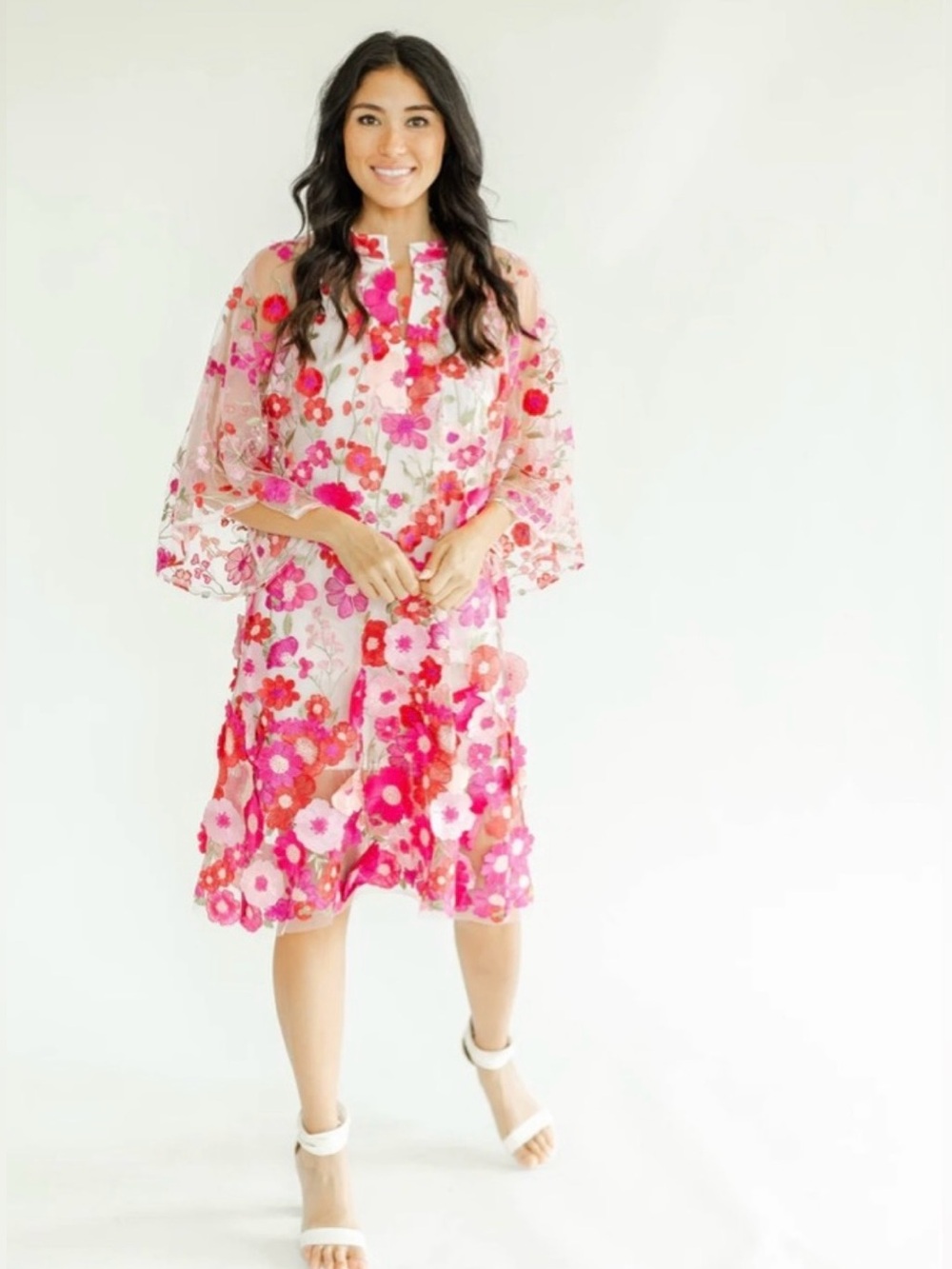 mariébyvictoriadunn Madeline Caftan in Rouge | Medium